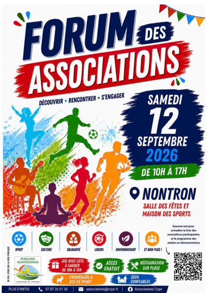 Affiche A4Forum des Assos 2026