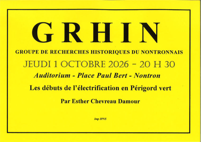 GRHIN 1er octobre